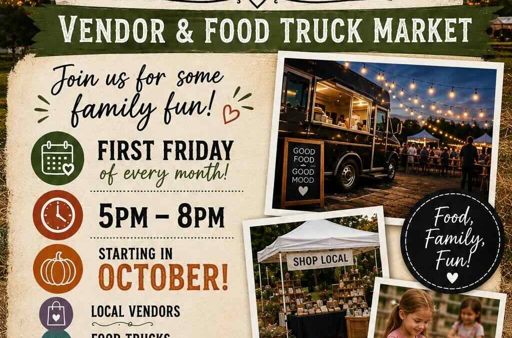 Friday Night at the Farm: A New Monthly Vendor & Food Truck Market in Lutz, FL
